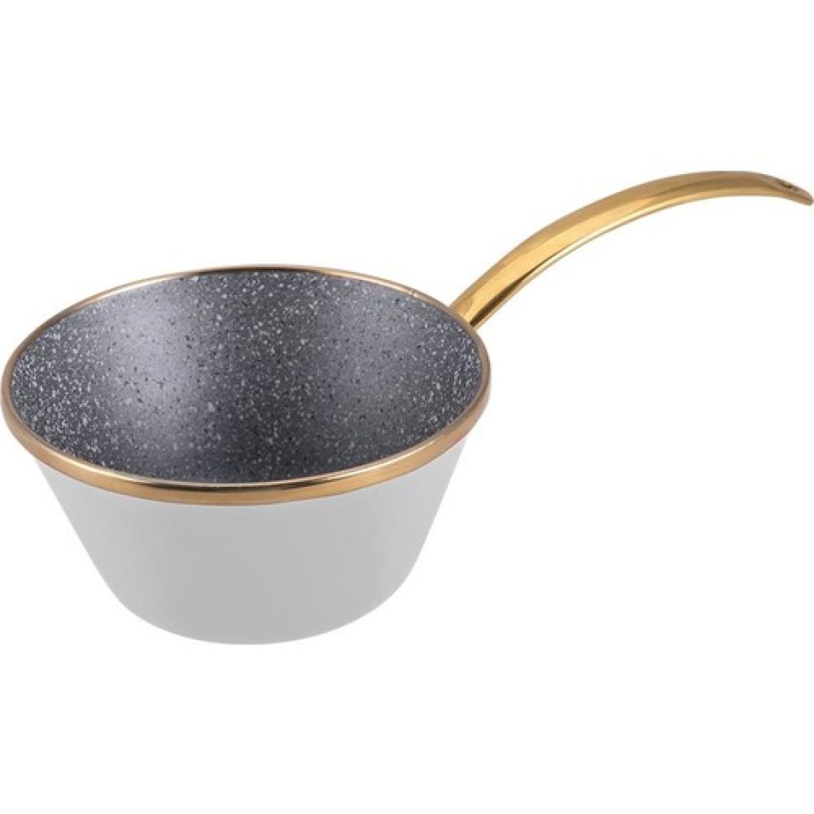 Emsan Troy Konik Sosluk Beyaz 14 cm