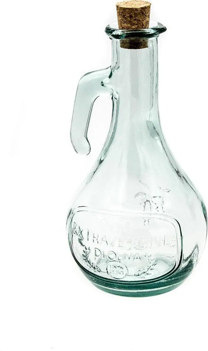 San Miguel Olio Kulplu Şeffaf Yağ Şişesi 500 Cc