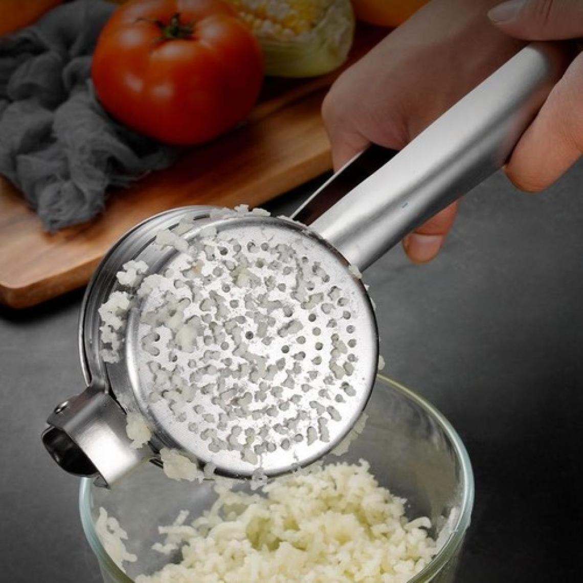 Chavin Çelik 9 cm Patates Ezici Püre Yapıcı Meyve Sıkacağı Pres CIN787