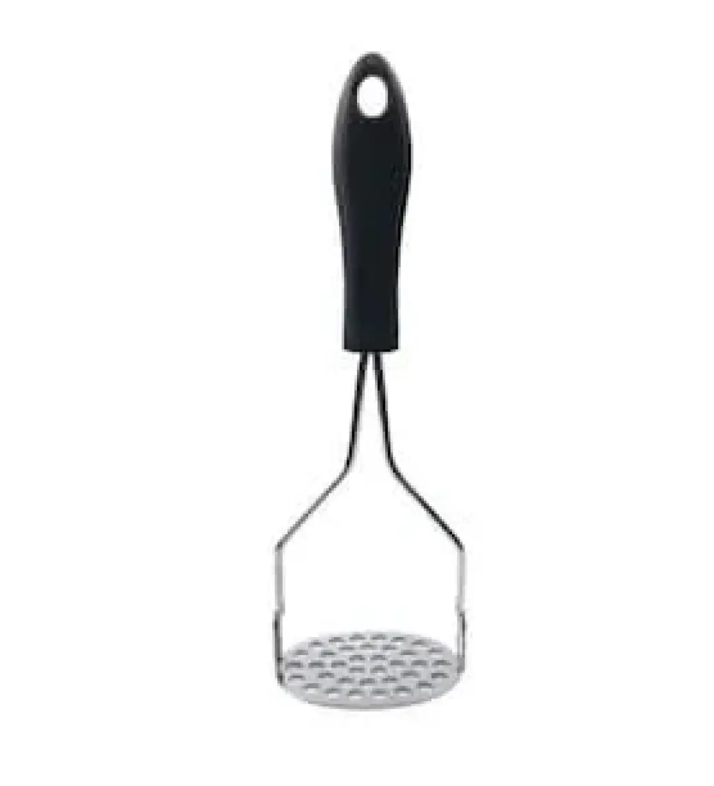 Virox Renkli Plastik Saplı Paslanmaz Metal Patates Ezici Püre Yapıcı