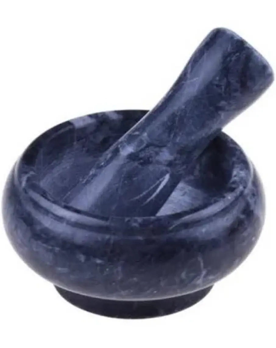 Bambum Tero Mermer Havan Siyah T1132