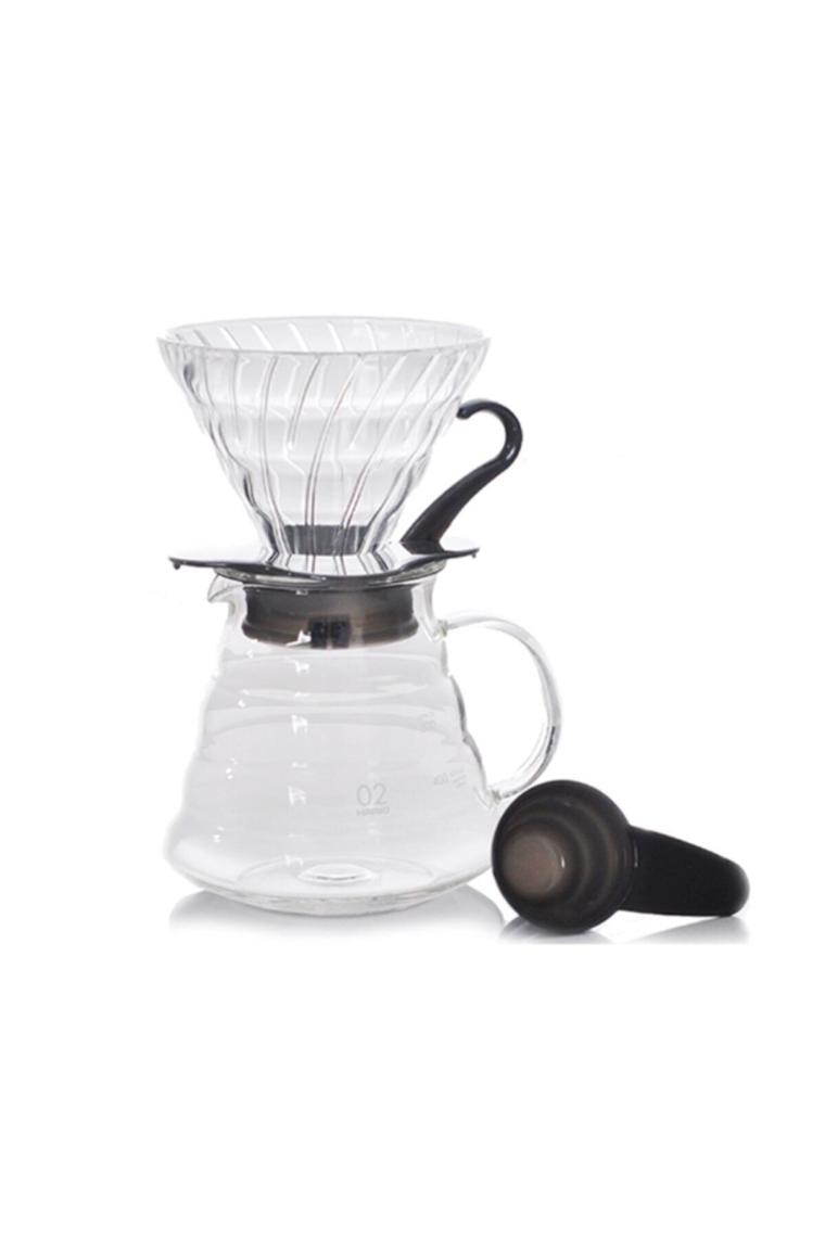 Hario V60 02 Kahve Demleme Kiti - Şeffaf