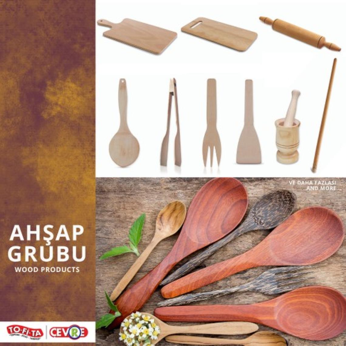 To-Fi-Ta Ahşap Kepçe Büyük 30 cm