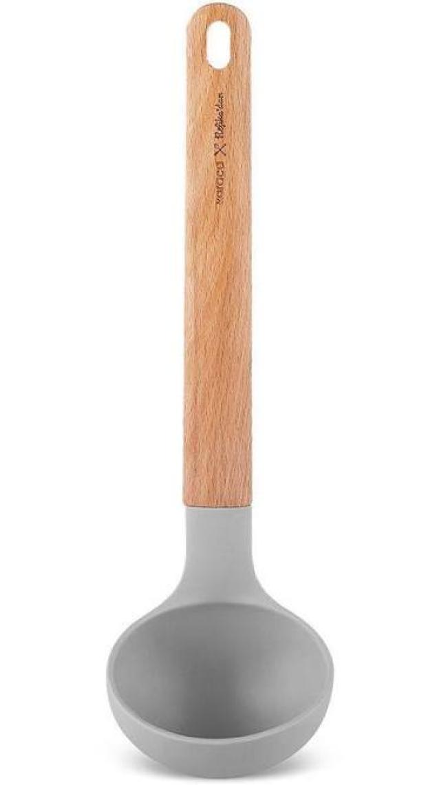Karaca x Refika Ahşap Saplı Silikon Kepçe 31,6 cm