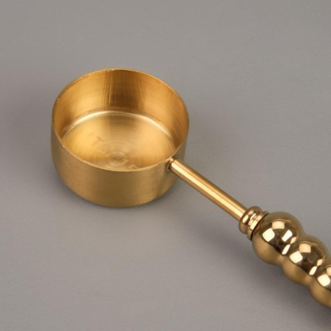 Arow Paslanmaz Çelik Ölçü Kaşığı - Gold - 15 ml
