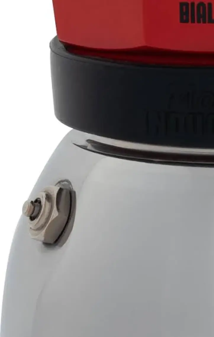 Bialetti Moka Pot İndüksiyon 6 Cup Kırmızı