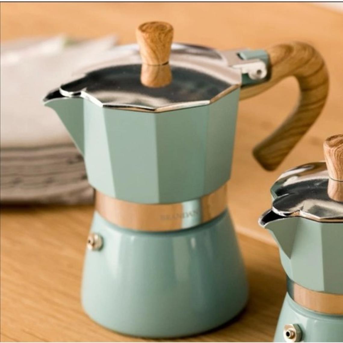 Coffee Hutt Coffeehutt Hes-6 Turkuaz Moka Pot 6 Cup