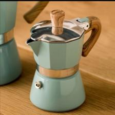 Coffee Hutt Coffeehutt Hes-6 Turkuaz Moka Pot 6 Cup