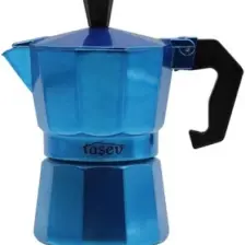 Bambum Taşev Piccolo 6 Fincan Moka Pot Mavi