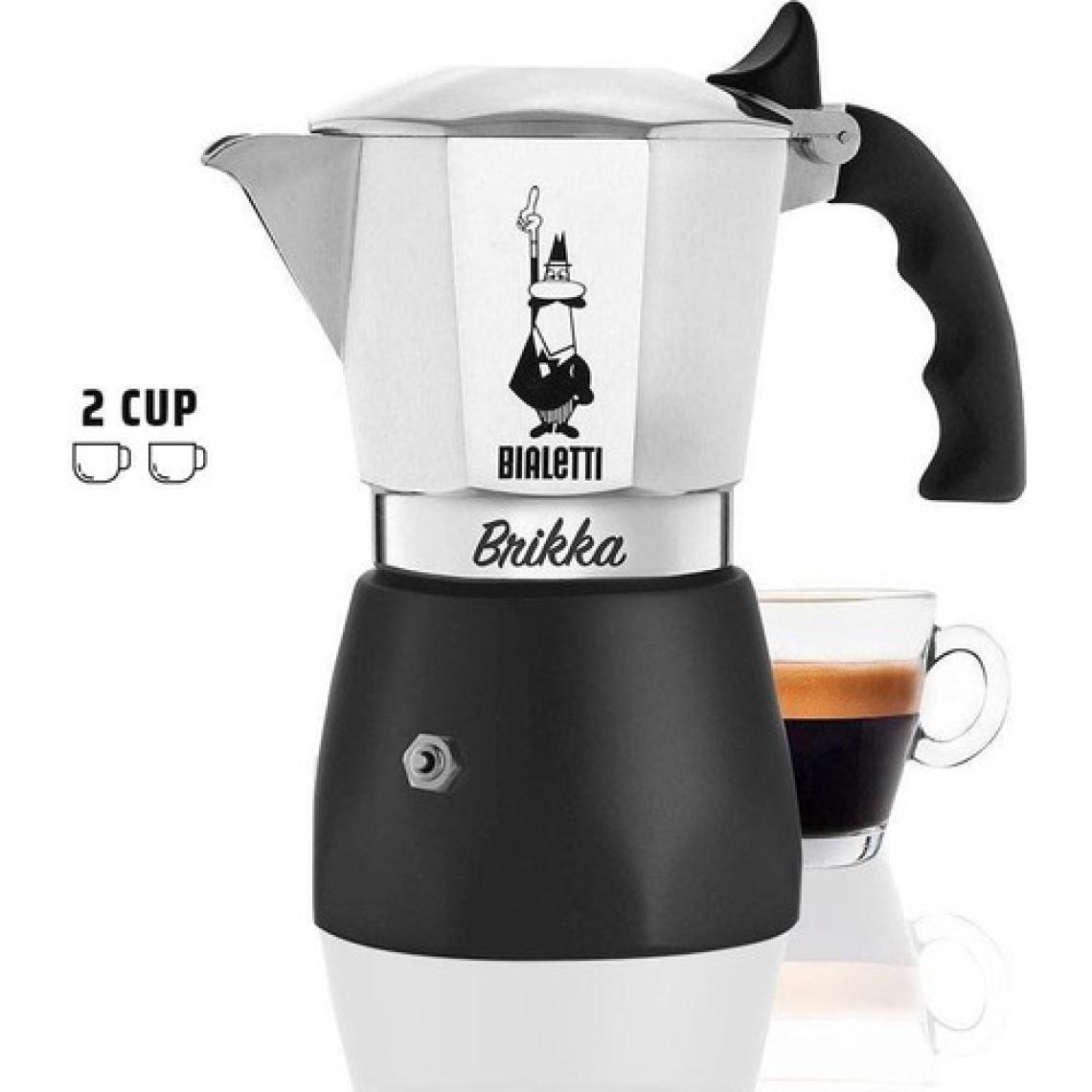Bialetti Brikka 2 Cup Moka Pot