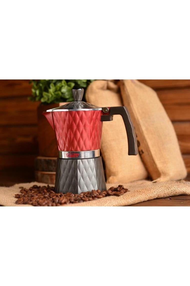 Bambum Taşev Diamante 3 Fincan Moka Pot