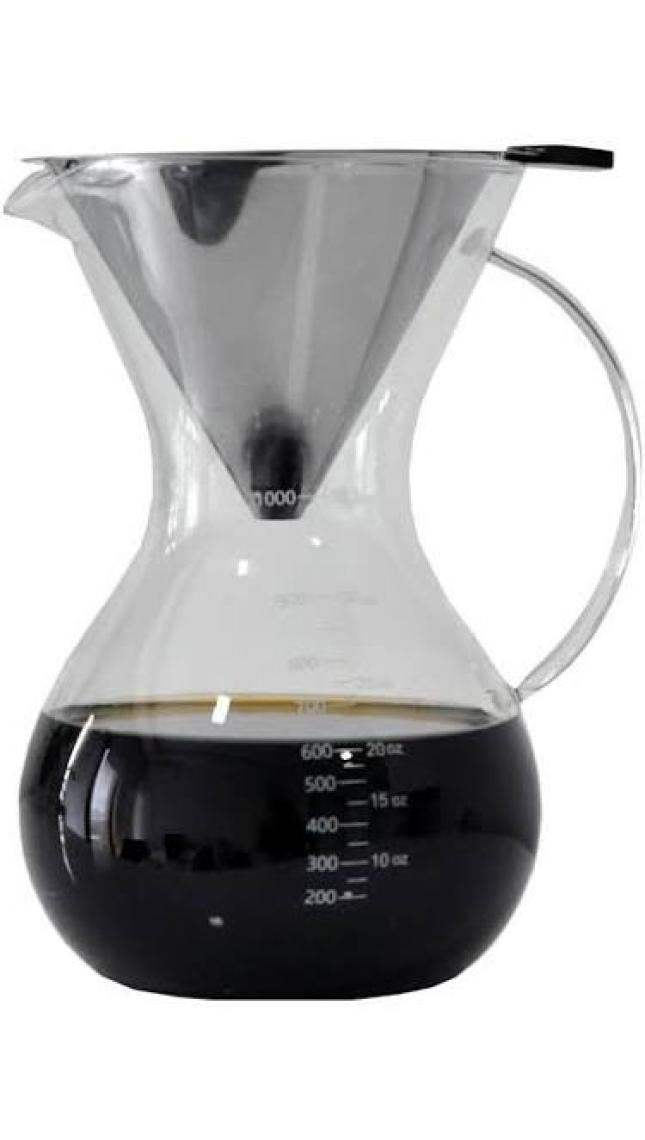 Epinox Cam Kahve Demleme 1000 ml ve Epinox Çelik Kahve Demleme Filtresi