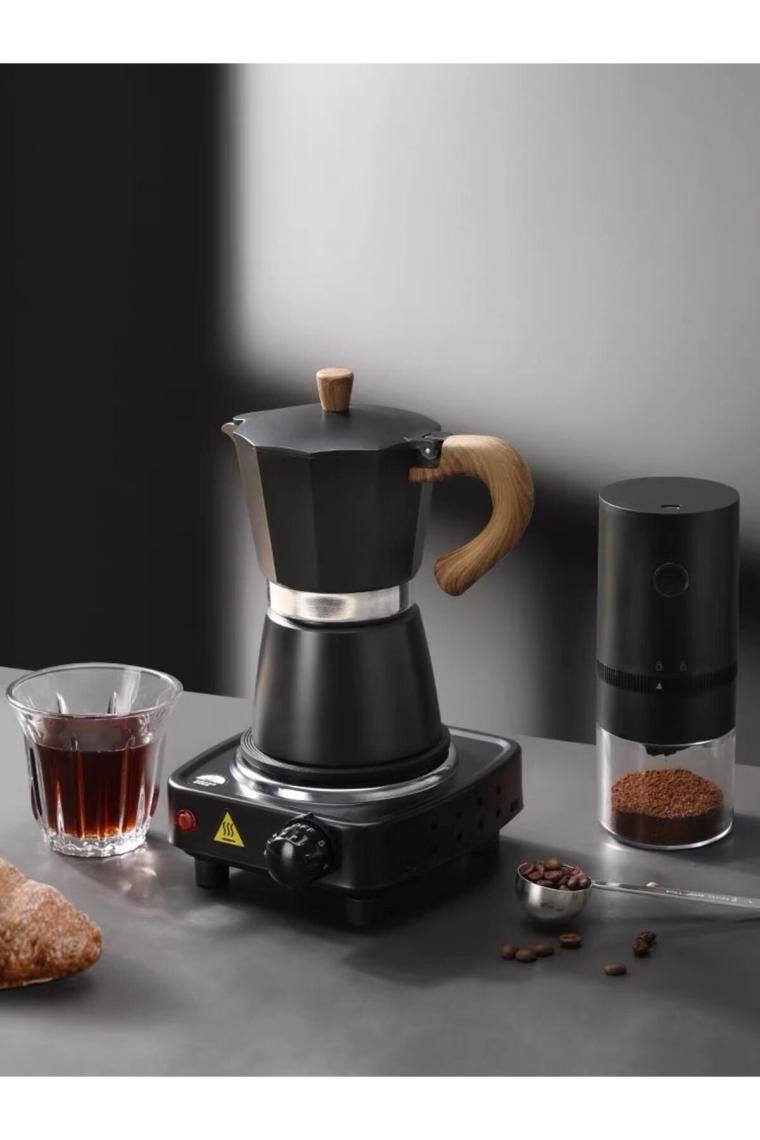 Mokapot 6-cup Coffeehutt Bigg Coffee Kahve Demleme Kahve Ekipmanı Italyan Filtre Kahve Makinesi