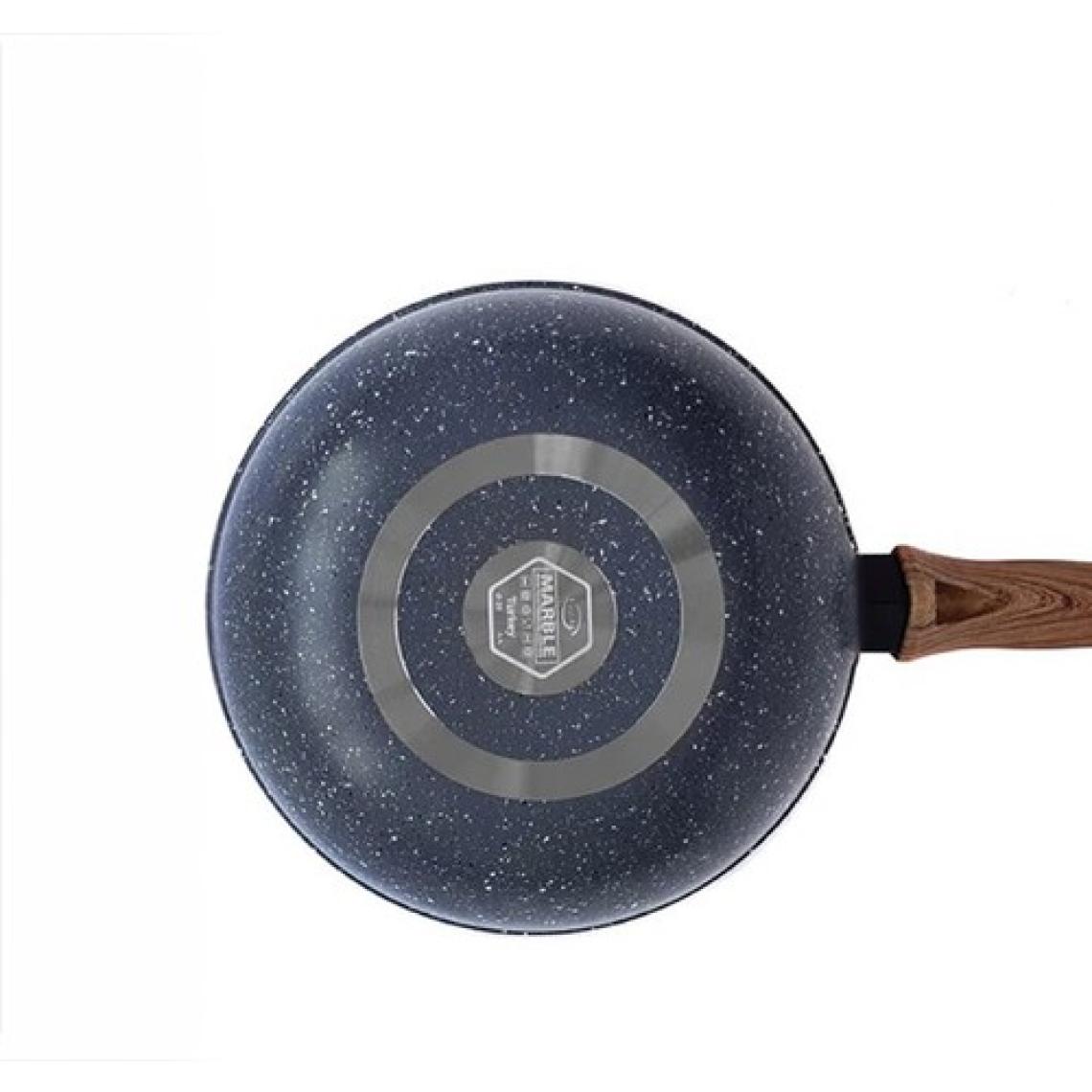 Leydi Marble Natura Granit Wok Tava 28 cm