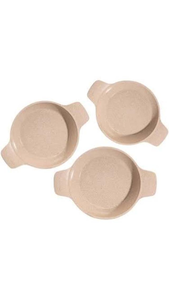 Thermoad Döküm Saplı Güveç Sahan Set |3 Parça |Gri |18cm-20cm-22cm