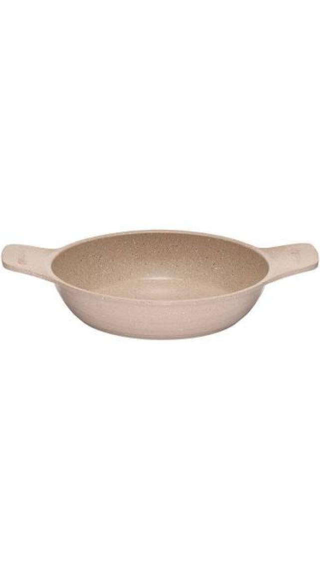 Thermoad Döküm Saplı Güveç Sahan Set |3 Parça |Gri |18cm-20cm-22cm
