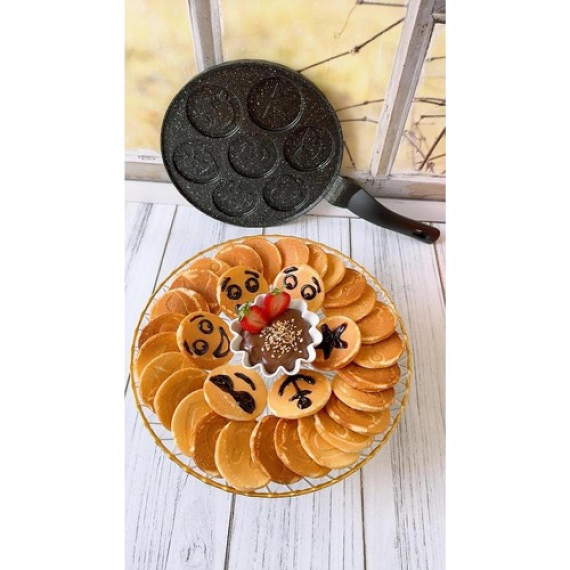 Kahramanlar Motto Döküm Pankek Tava 26 cm