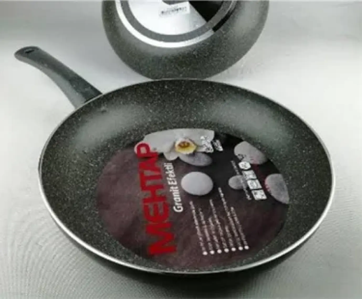 Mehtap Tava 32 cm. Gri Seri Granit