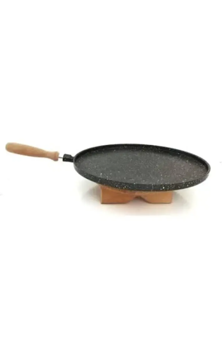 Oms Döküm Granit 36 cm Gözleme & Krep & Steak Tava