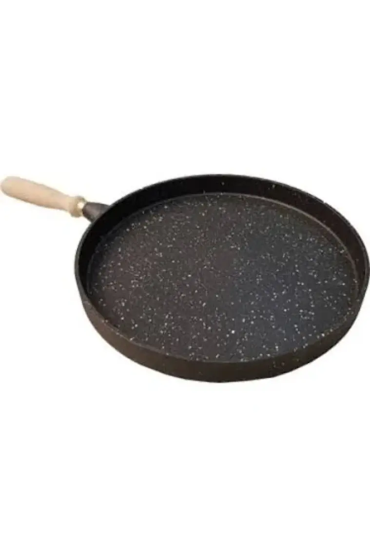 Oms Döküm Granit 36 cm Gözleme & Krep & Steak Tava