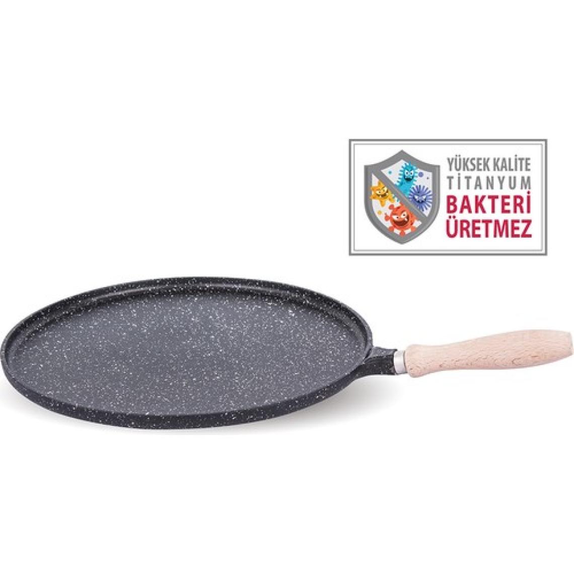 Fms Döküm Katmerim Tava 36 Cm Siyah