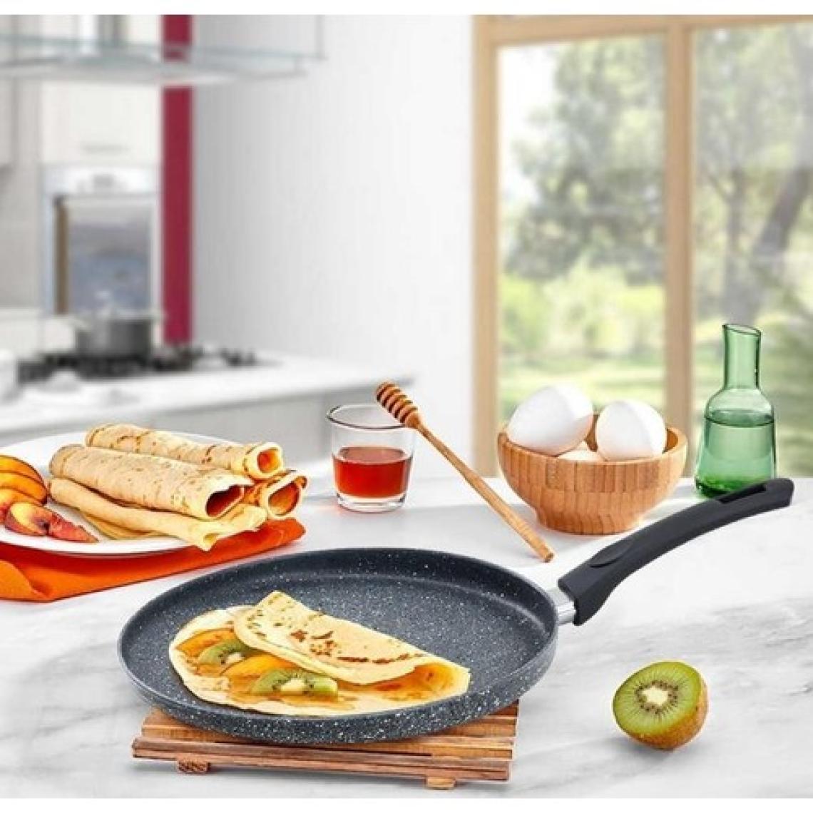 Eda Zetra Döküm 26 Cm Granit Krep Gözleme Tavası