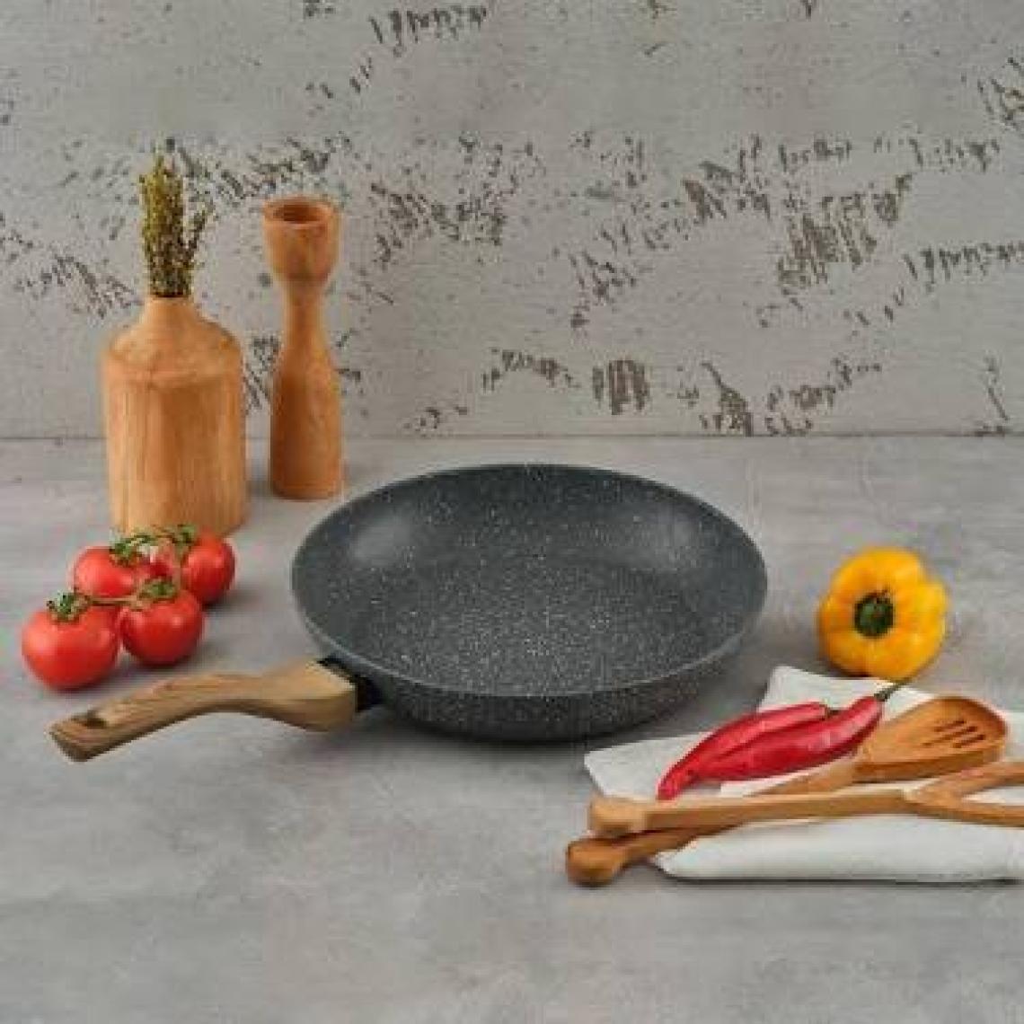 Leydi Marble Natura Granit Tava 32 cm