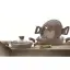 Saflon Granit Omlet Set 6 Parça Kahve