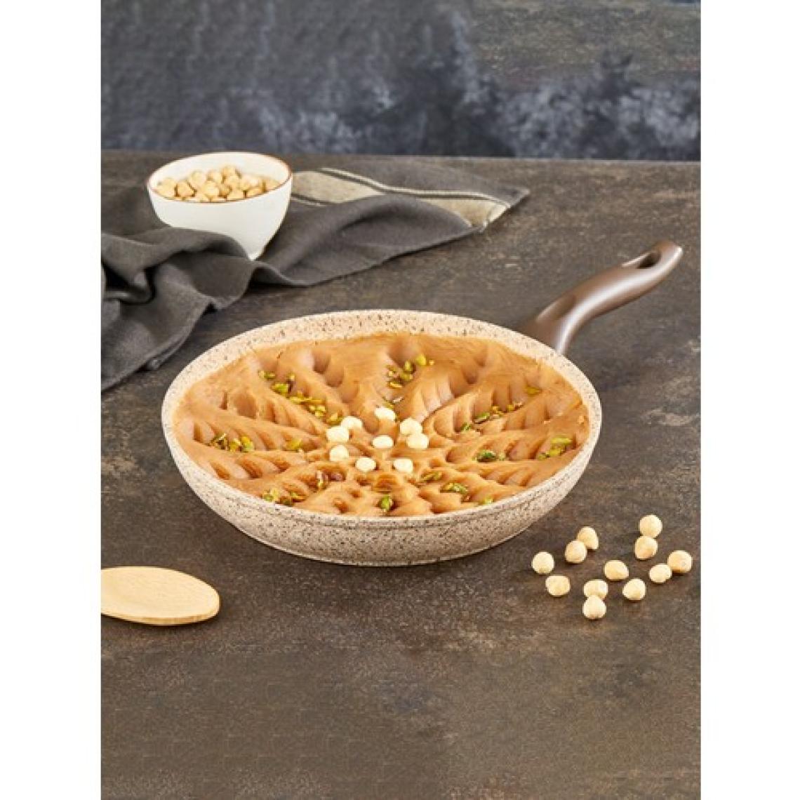 Falez Creamy Granit 30 Cm Tava