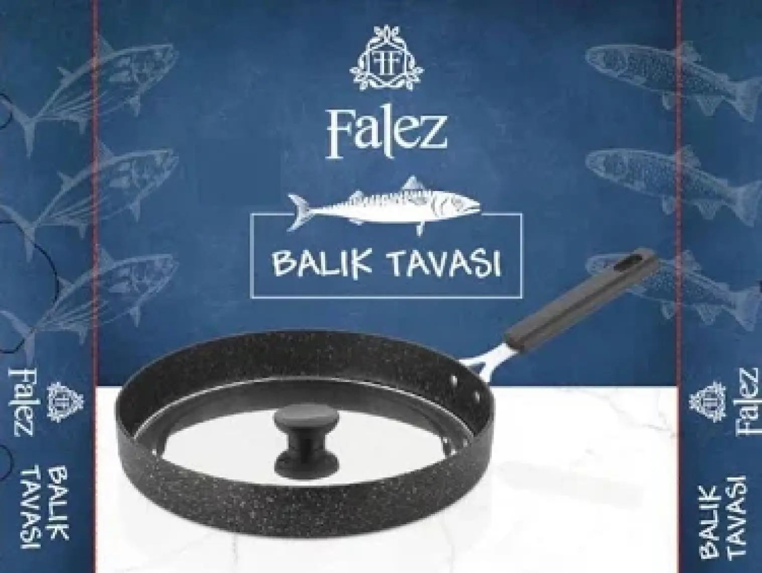 Falez 30 cm Balık Tavası
