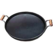 Mangal Sepetim Ahşap Kulplu Kalın Sac Kavurma 32 cm