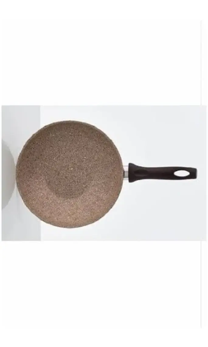 Falez Creamy Granit Wok 28 Cm Tava