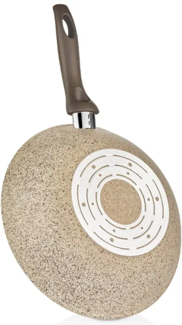 Falez Creamy Granit Wok 28 Cm Tava