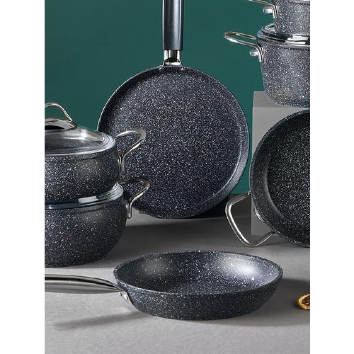 Falez Black Line 26 cm Granit Tava
