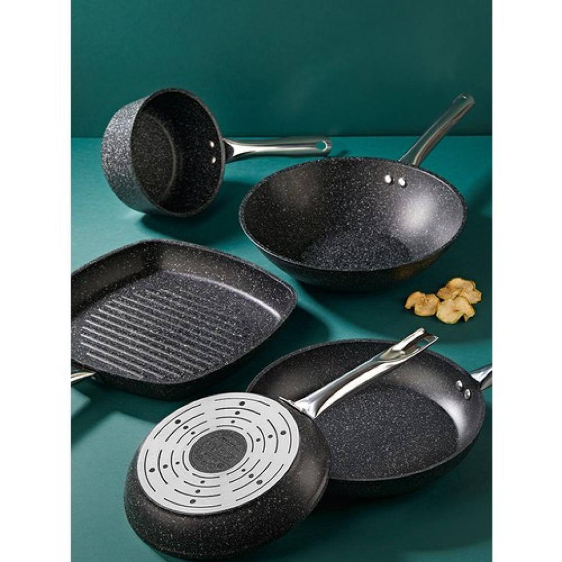 Falez Black Line 26 cm Granit Tava
