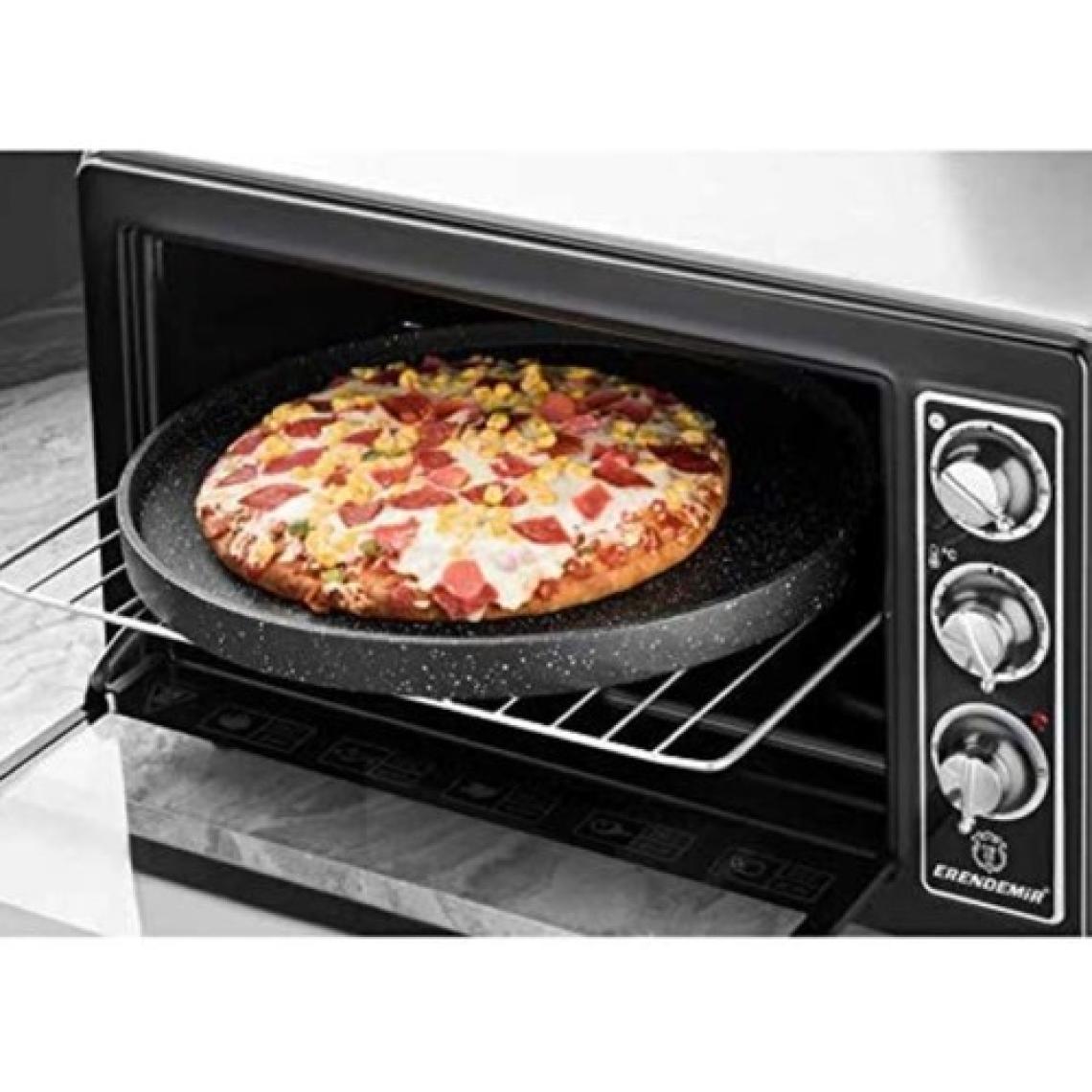 Bondy Döküm Granit Çift Taraflı Gözleme ve Et Tavası 34 cm