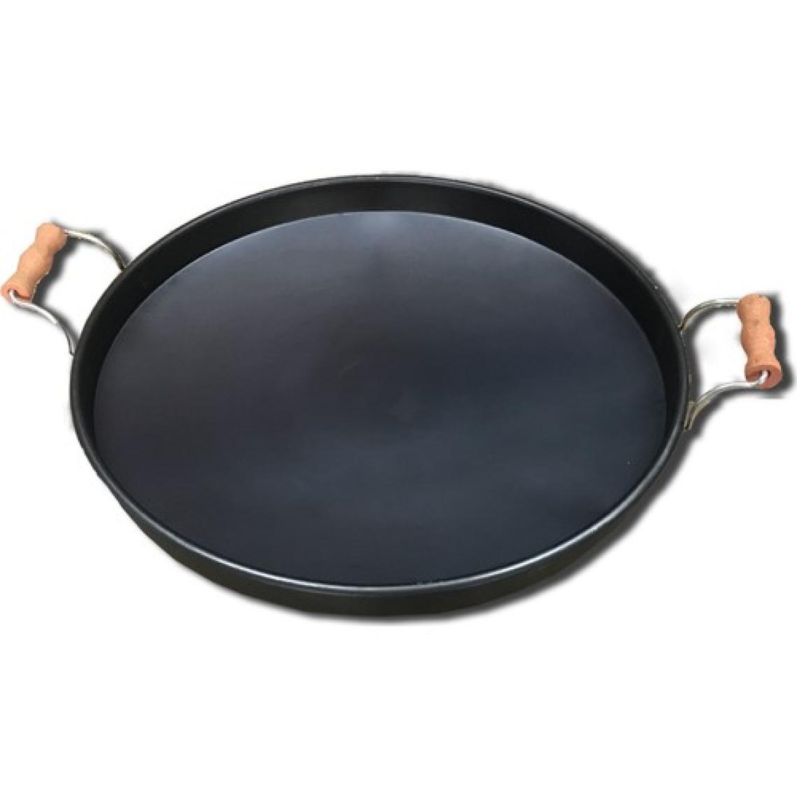 Mangal Sepetim Mangalsepetim Ahşap Kulplu Kalın Sac Kavurma 42 cm