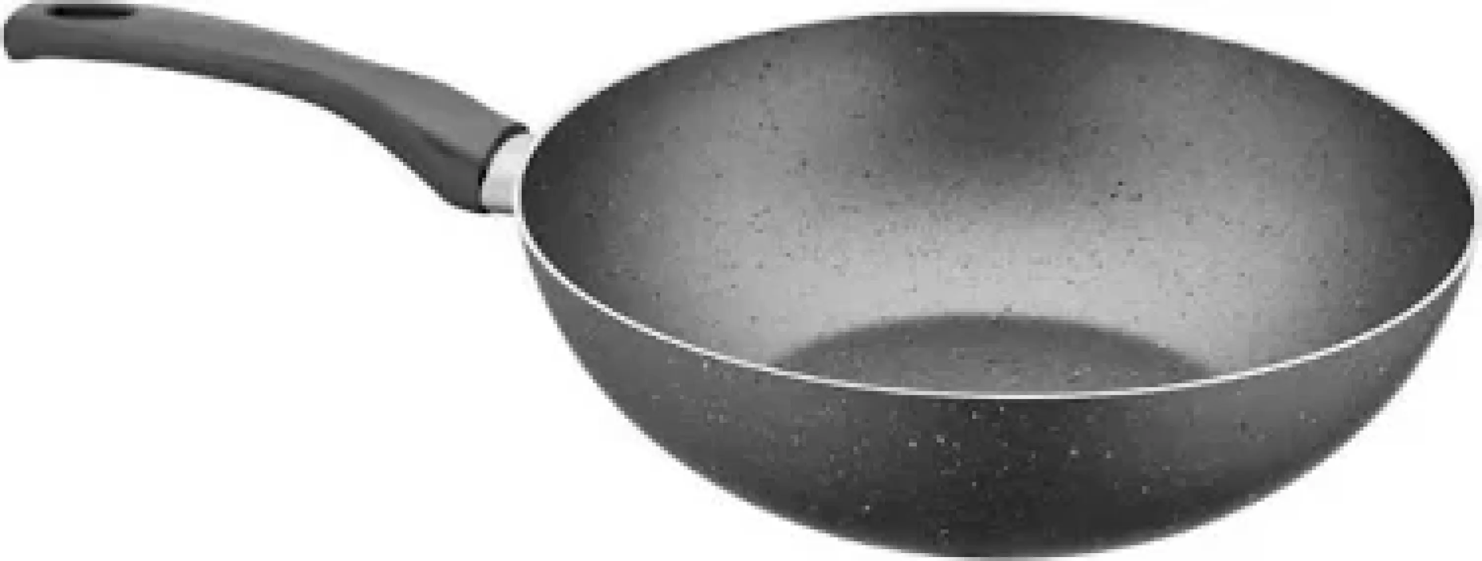 Papilla Fred 28 Cm Granit Wok Tava Gri Kırçıl