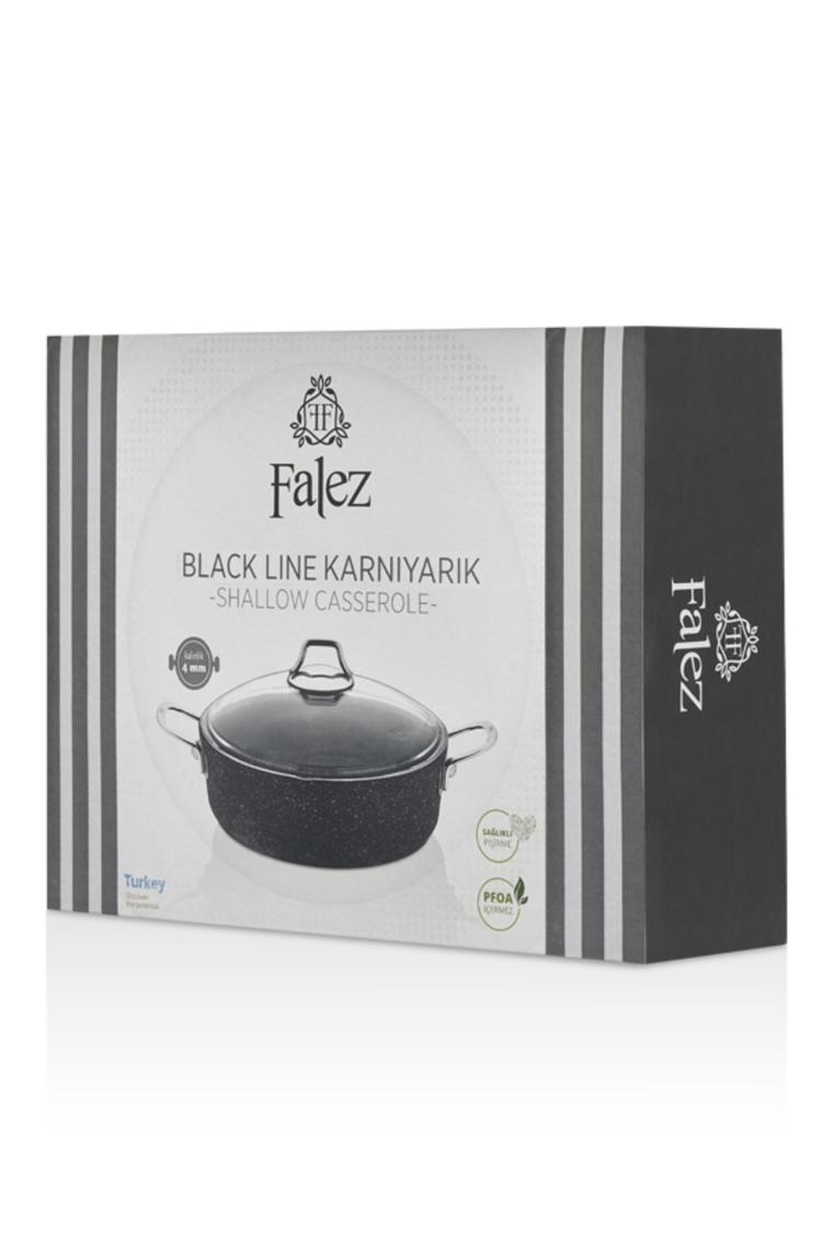 Falez Black Line 28 cm Karnıyarık Tenceresi