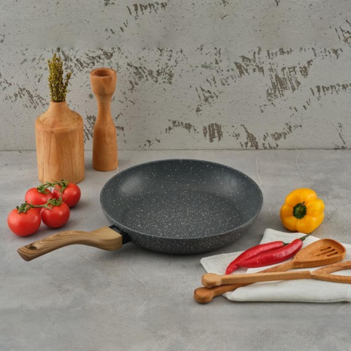 Leydi Marble Natura Granit Tava 18 cm