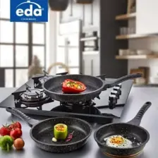 Eda 3'lü Tava 20 cm 24 - 28 cm