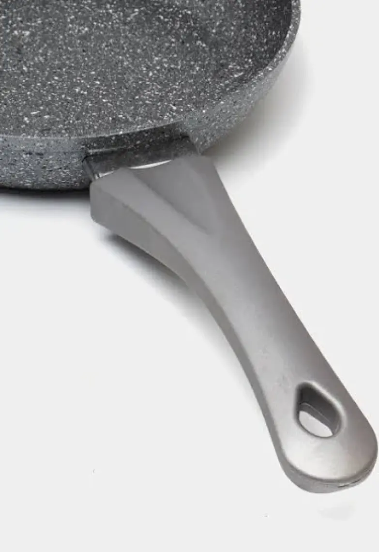Oms Yapışmaz Granit Tava 20 cm Gri