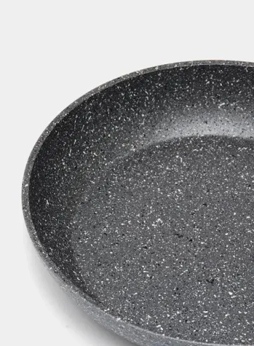 Oms Yapışmaz Granit Tava 20 cm Gri