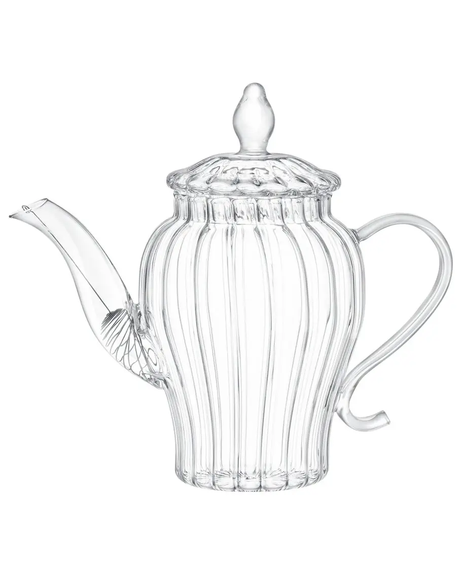 Madame Coco Versay Çelik Filtreli Borosilikat Cam Demlik 600ML