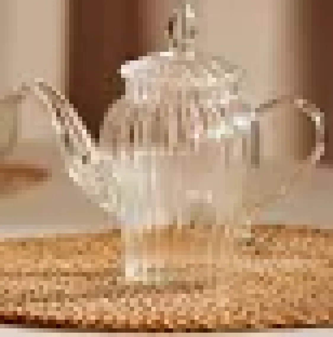 Madame Coco Versay Çelik Filtreli Borosilikat Cam Demlik 600ML