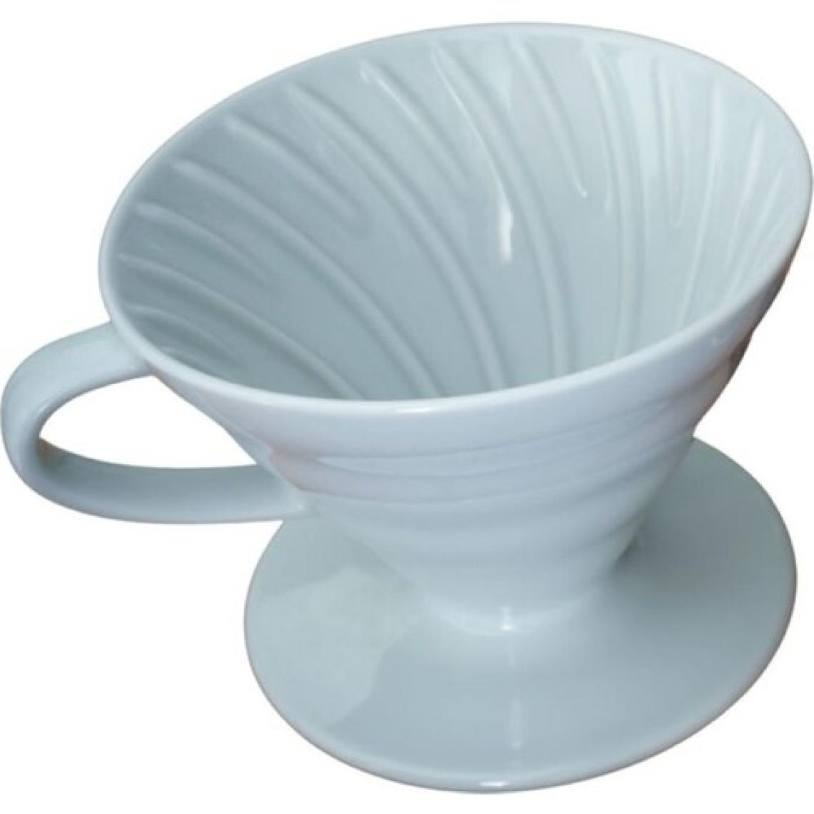 Grossberg Coffee Barista SETV60-02 Dripper ve Cam Sürahi Set - Beyaz