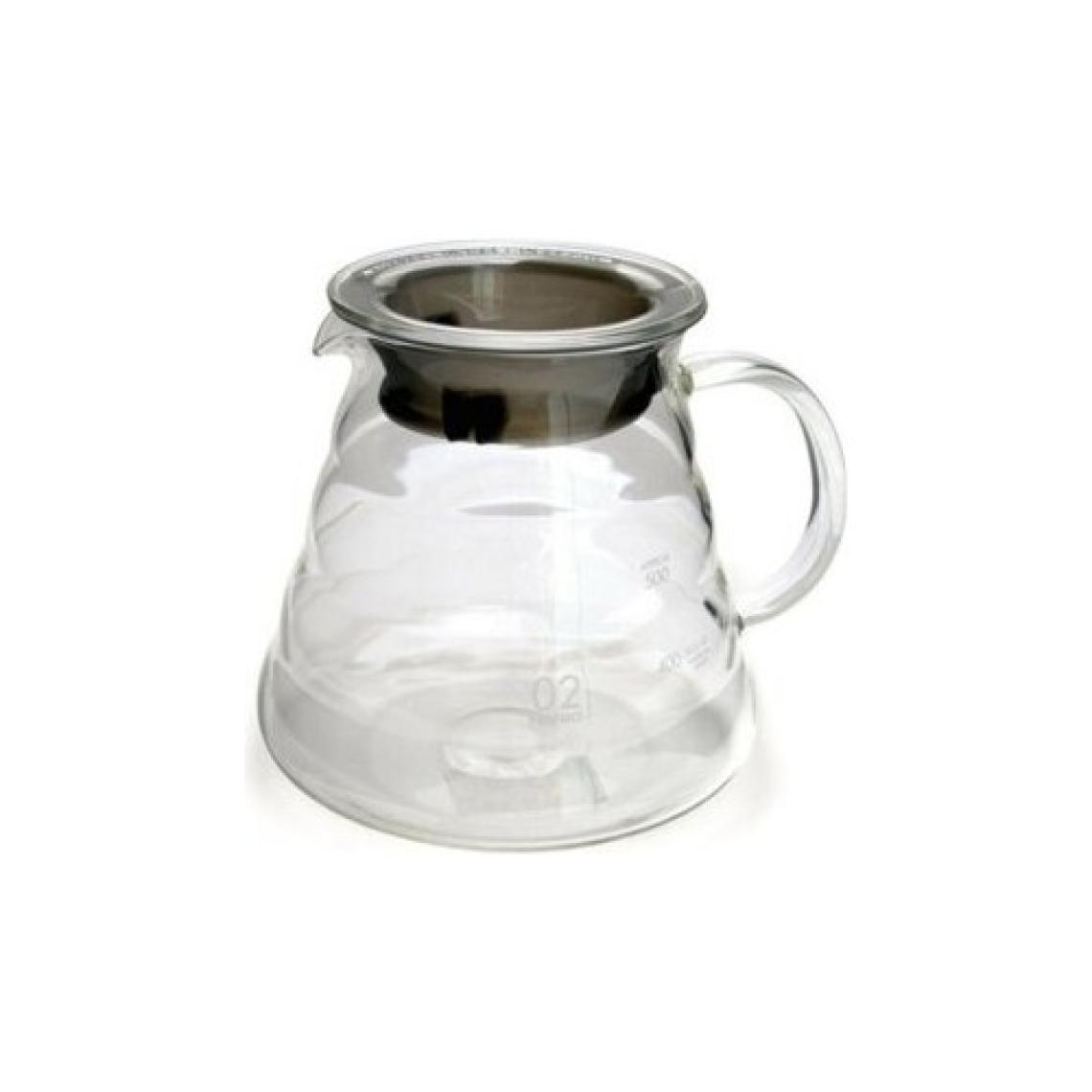 Grossberg Coffee Barista SETV60-02 Dripper ve Cam Sürahi Set - Beyaz