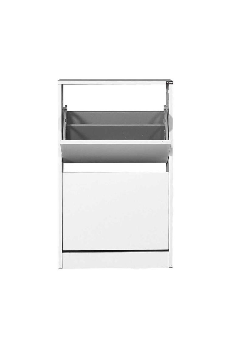 Adore Flat Duo 2 Katlı Ayakkabılık Dolabı - Beyaz