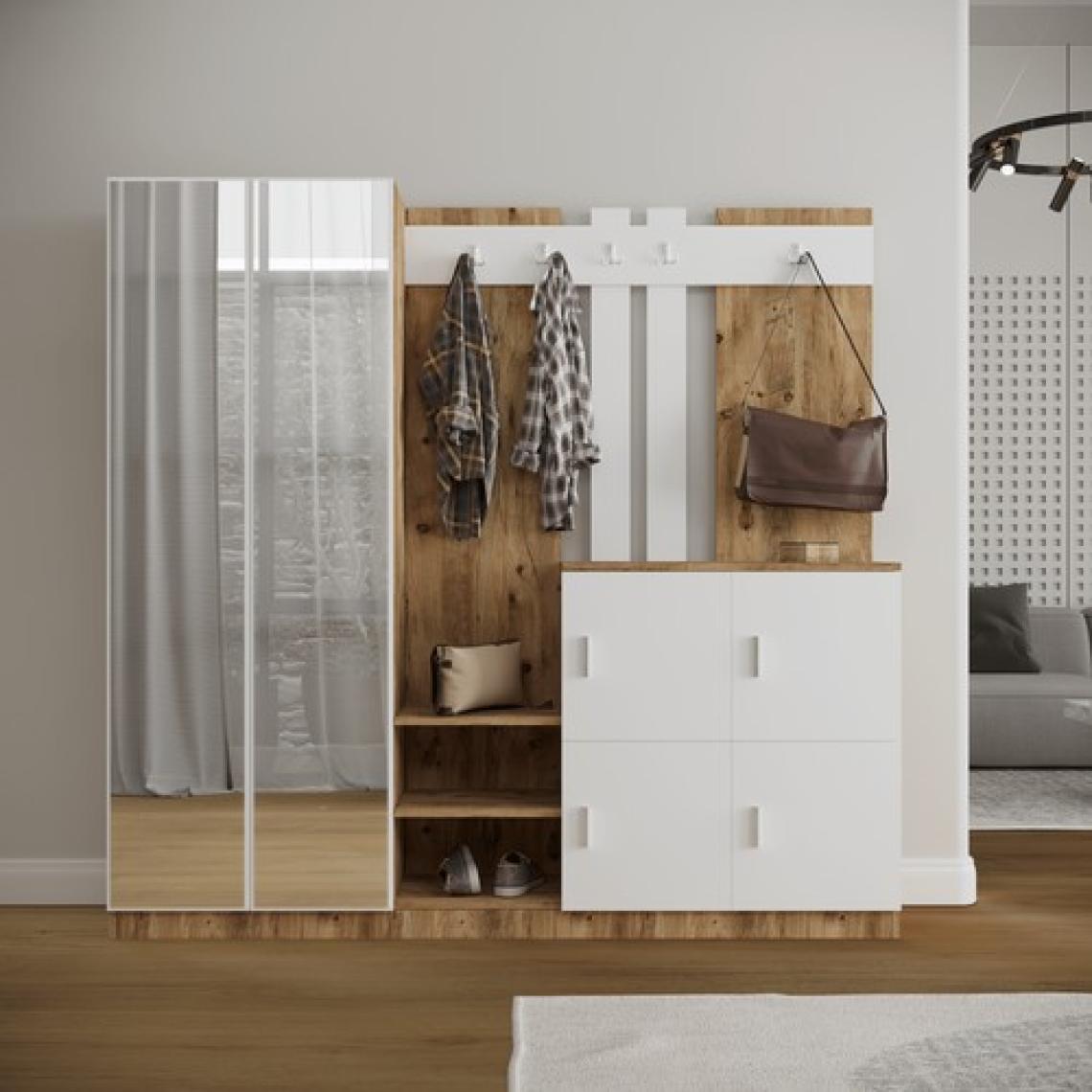 Robin Home Nova Vestiyer Portmanto Ayakkabılık