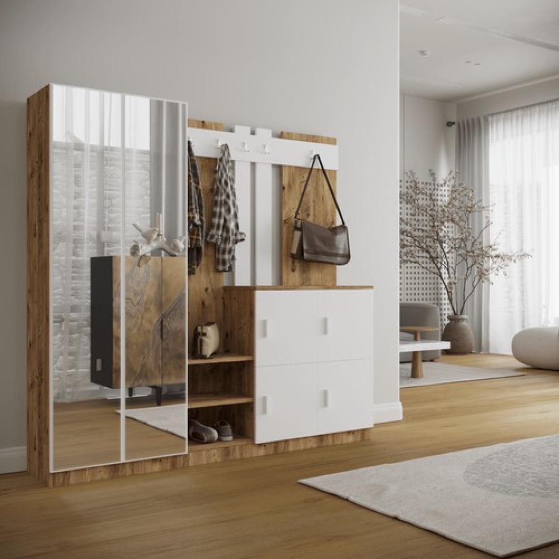 Robin Home Nova Vestiyer Portmanto Ayakkabılık